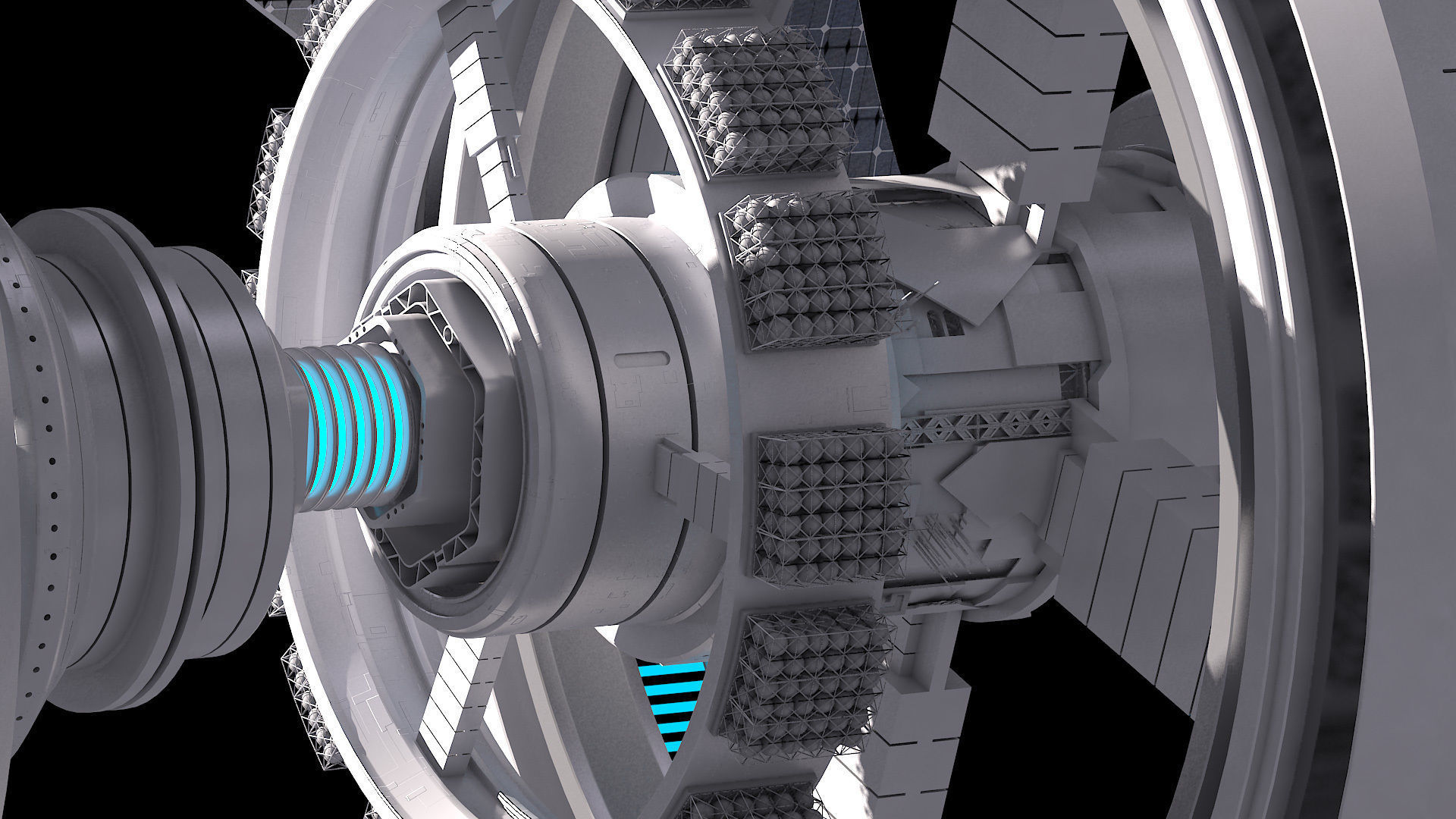 Nasa Concept Ship 3D model_5
