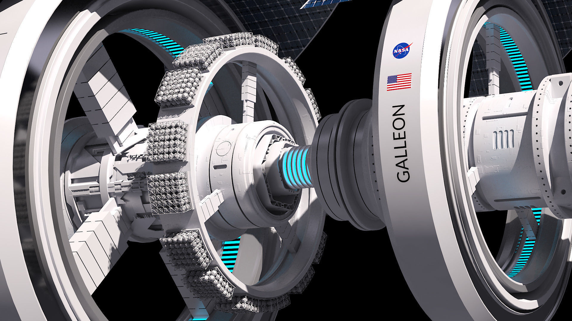 Nasa Concept Ship 3D model_2