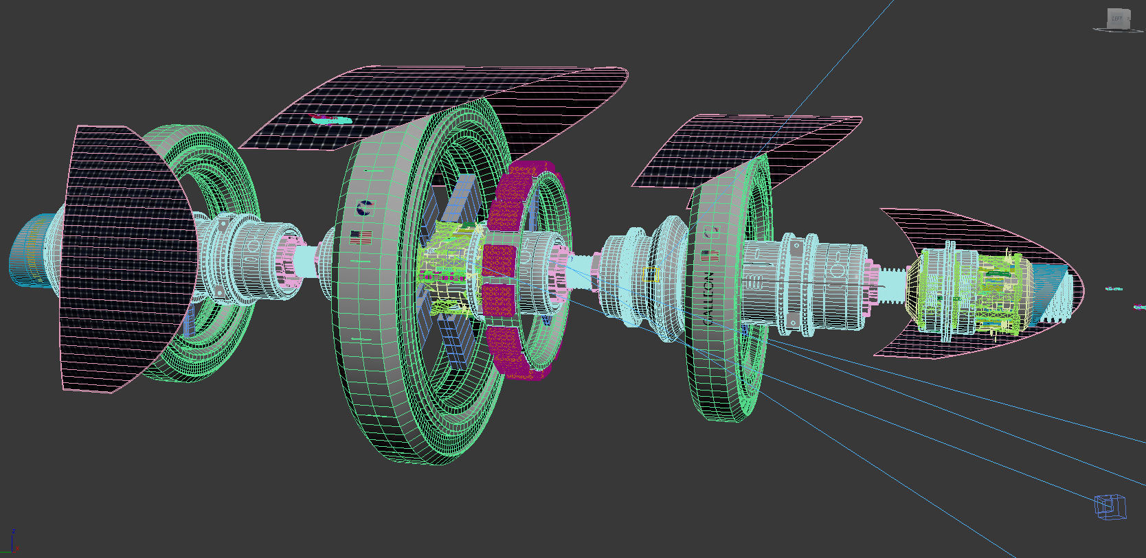 Nasa Concept Ship 3D model_8