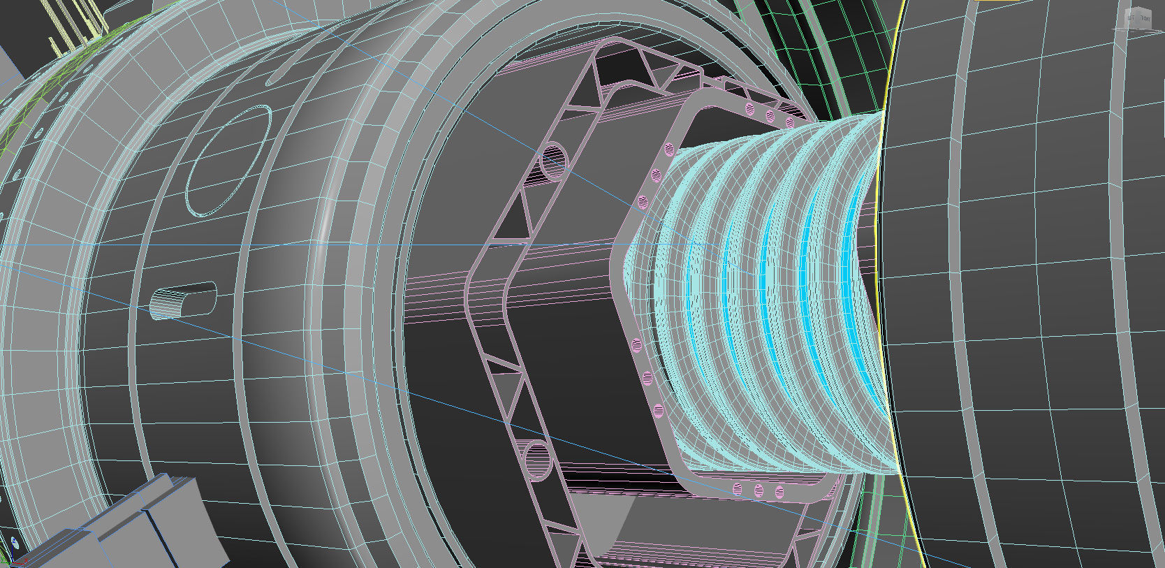 Nasa Concept Ship 3D model_10