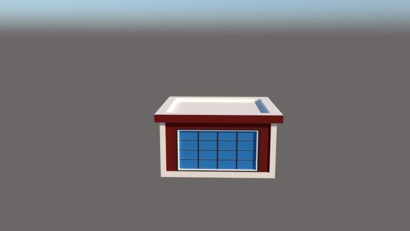 security building 3D model_2