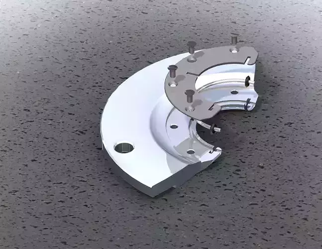 Upgrading centralizer of Arol capping machine  Free 3D model