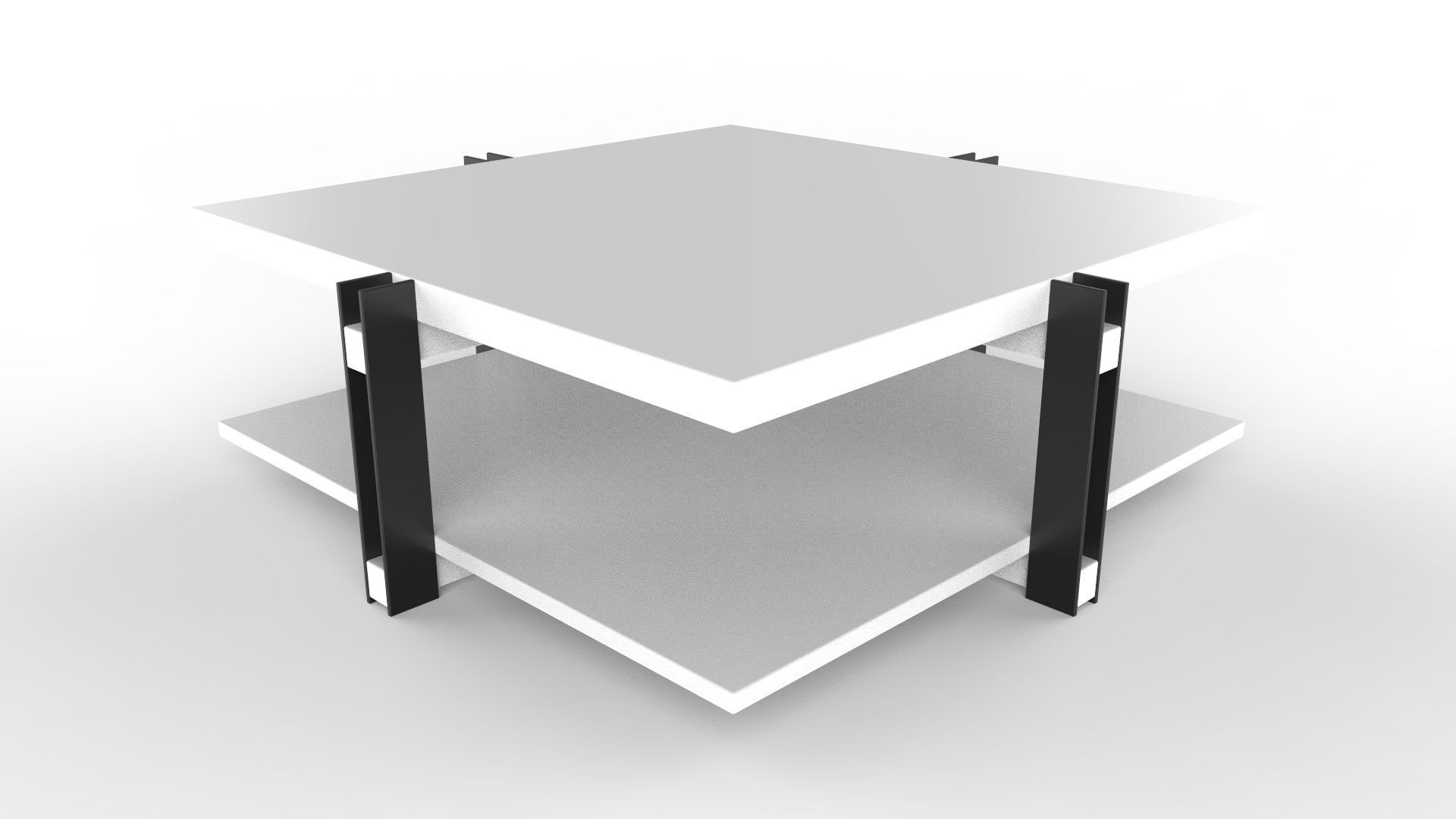 Coffee Table Chabana 3D model_6
