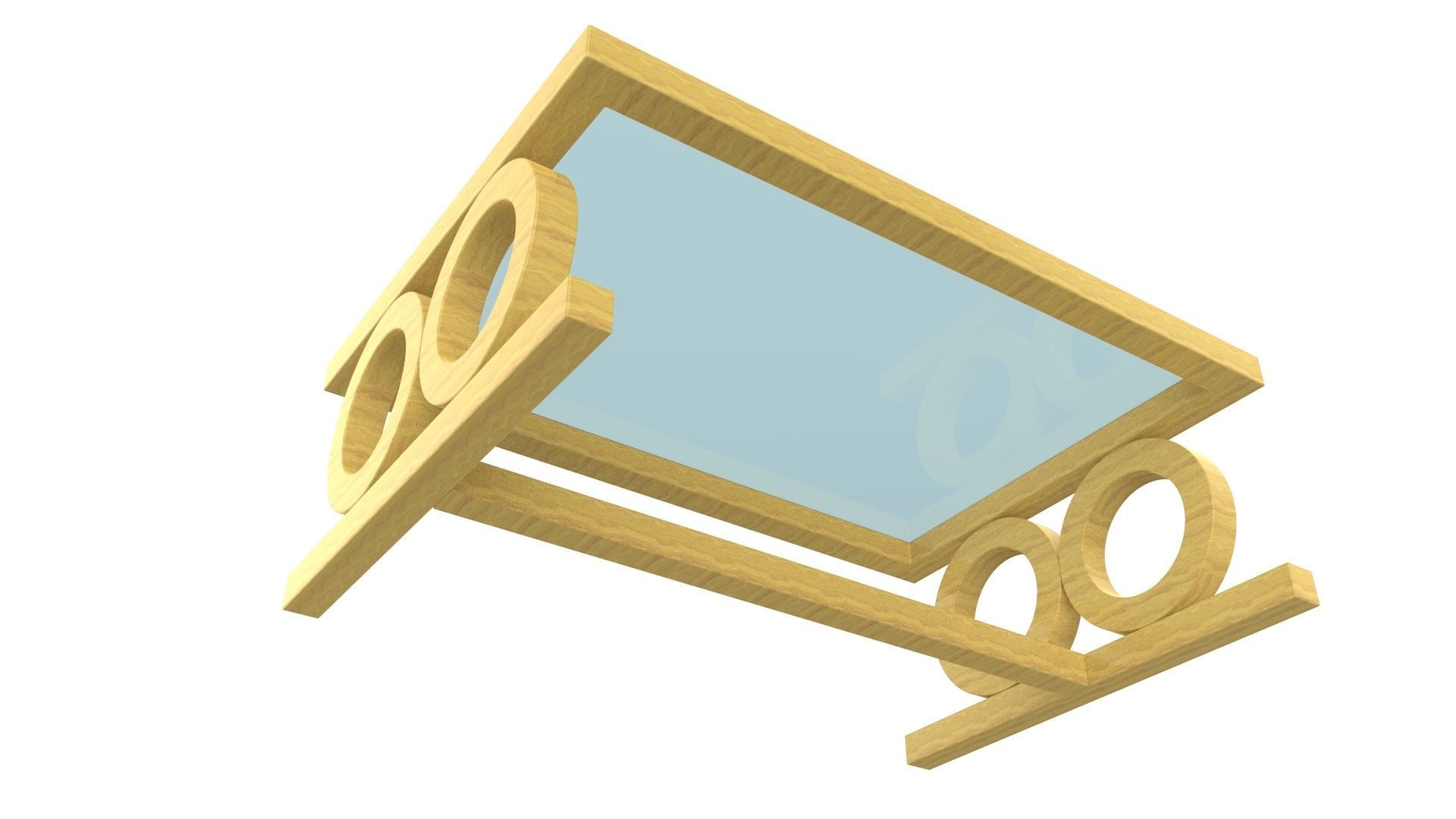 Asher Coffee Table 3D model_10