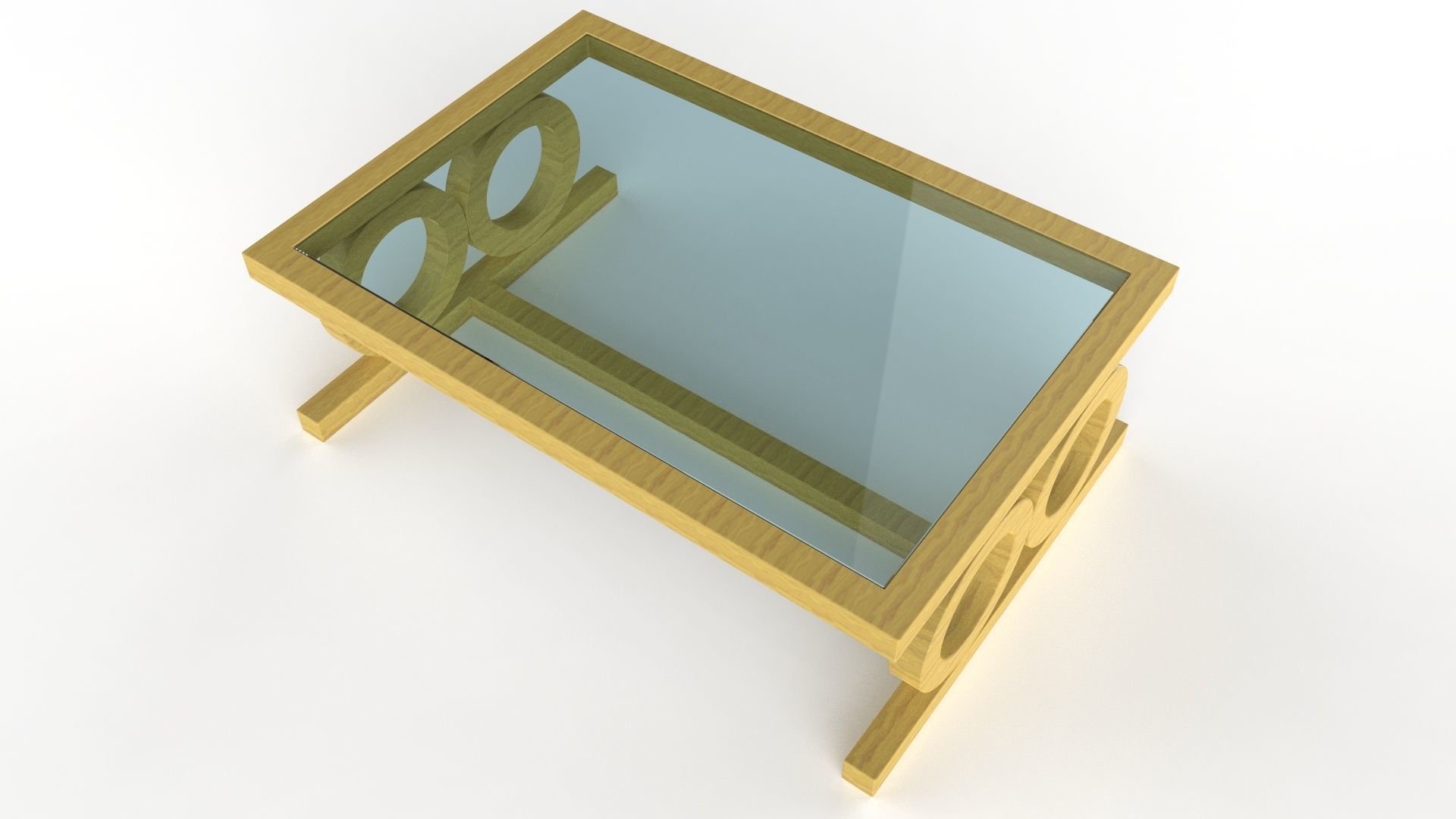 Asher Coffee Table 3D model_14