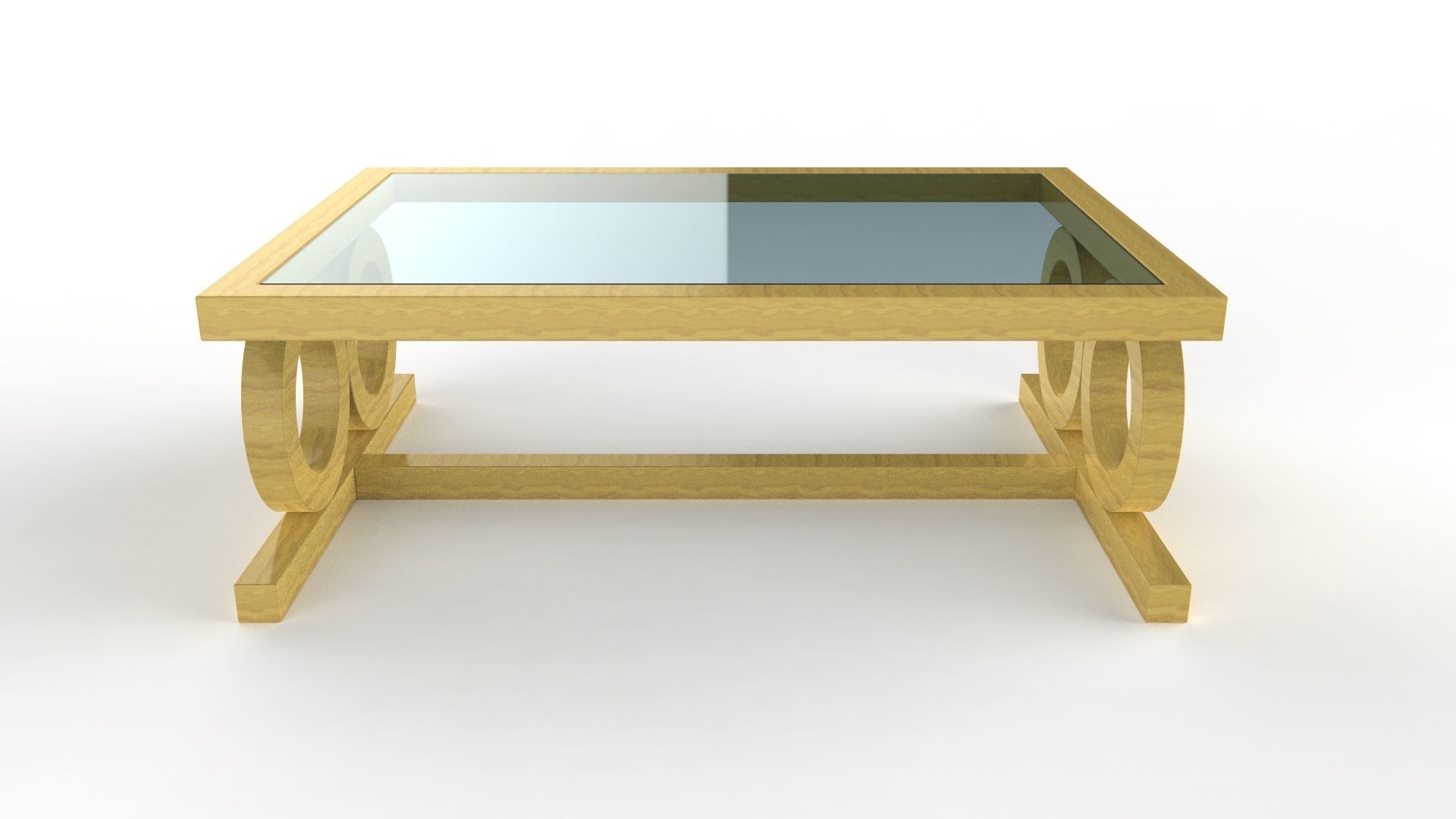Asher Coffee Table 3D model_1