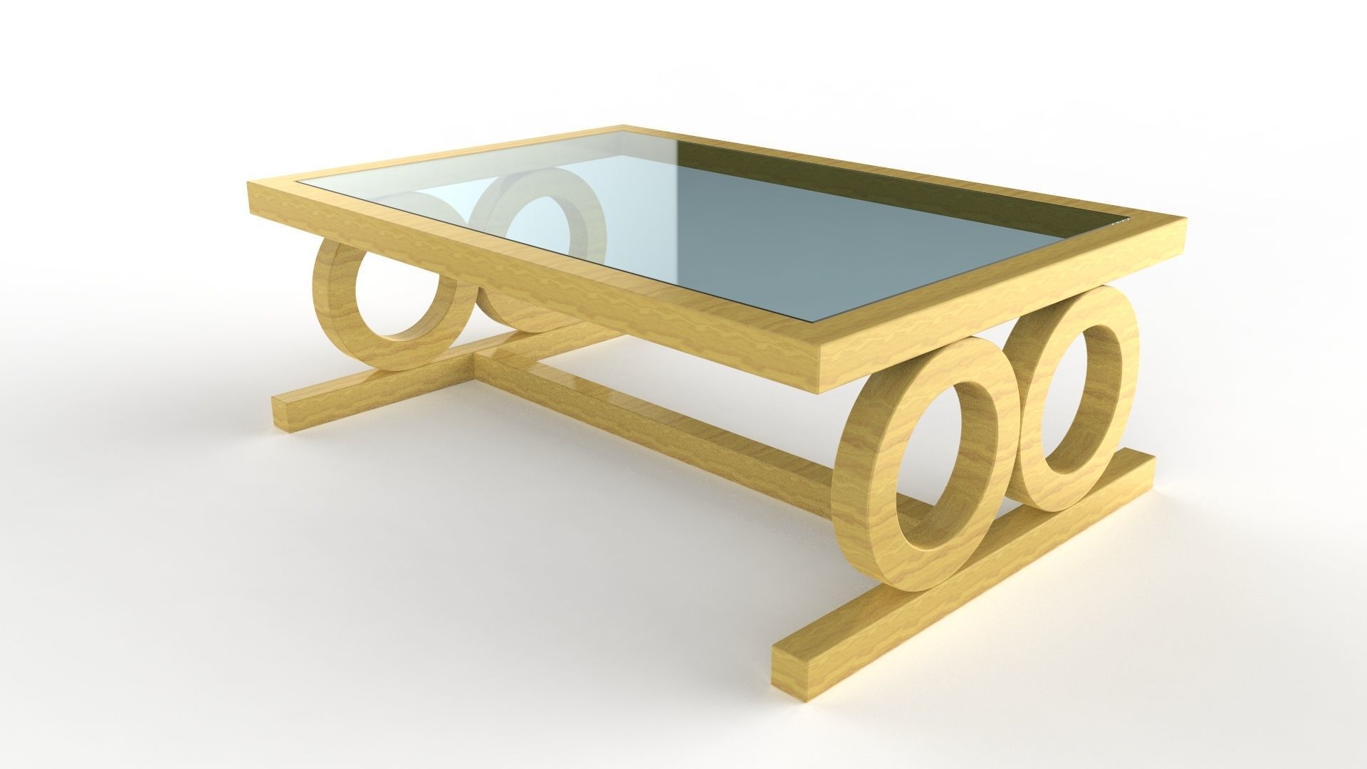 Asher Coffee Table 3D model_8