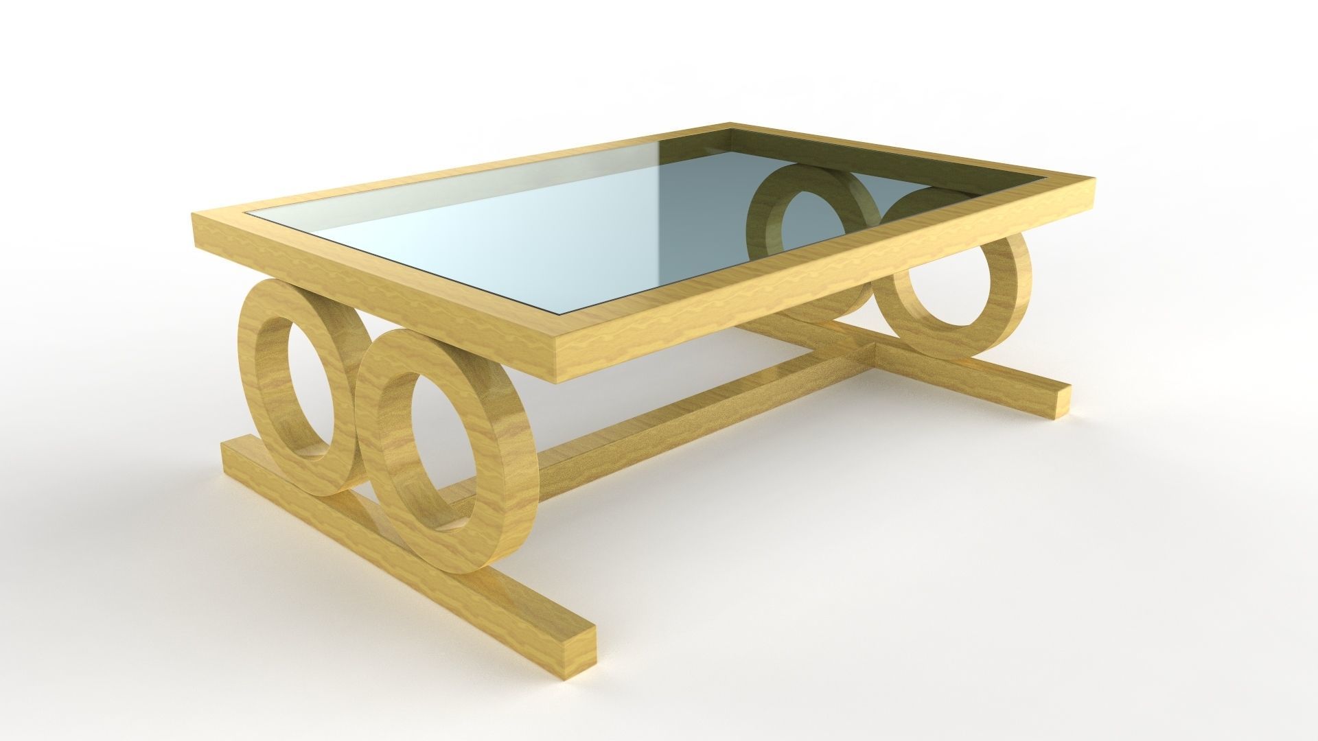 Asher Coffee Table 3D model_6