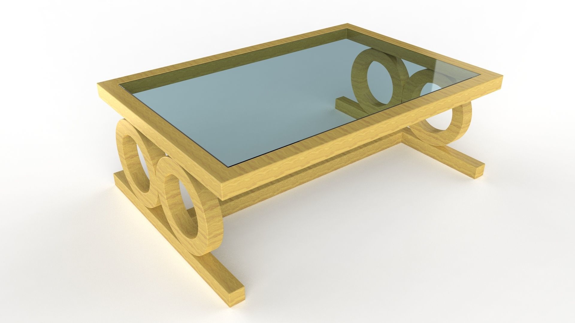 Asher Coffee Table 3D model_11