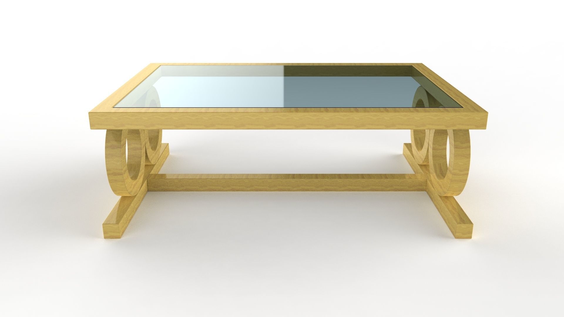 Asher Coffee Table 3D model_5