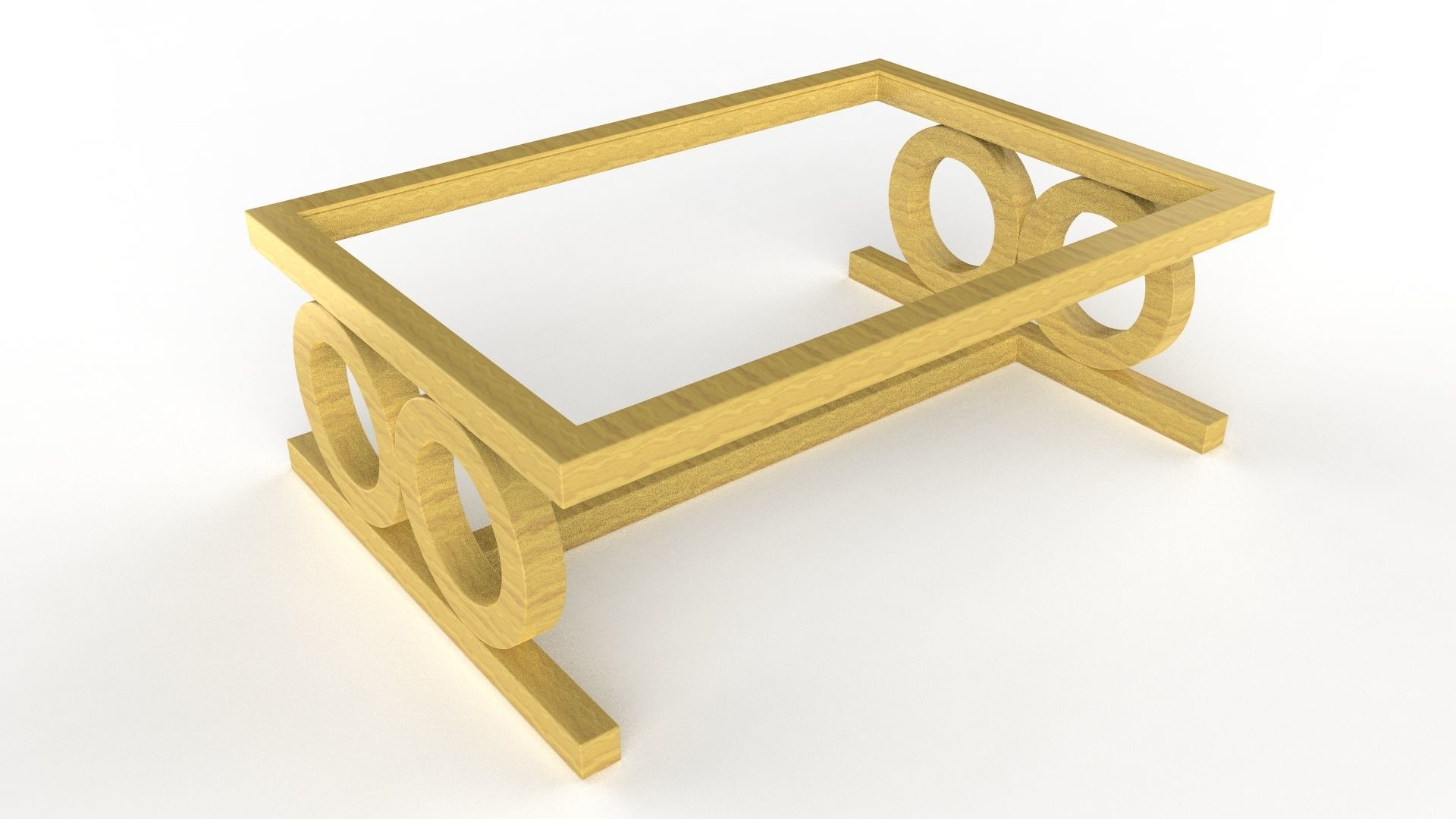 Asher Coffee Table 3D model_12