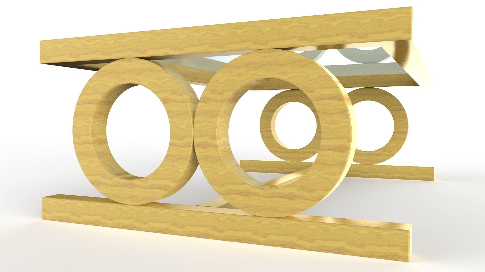 Asher Coffee Table 3D model_9