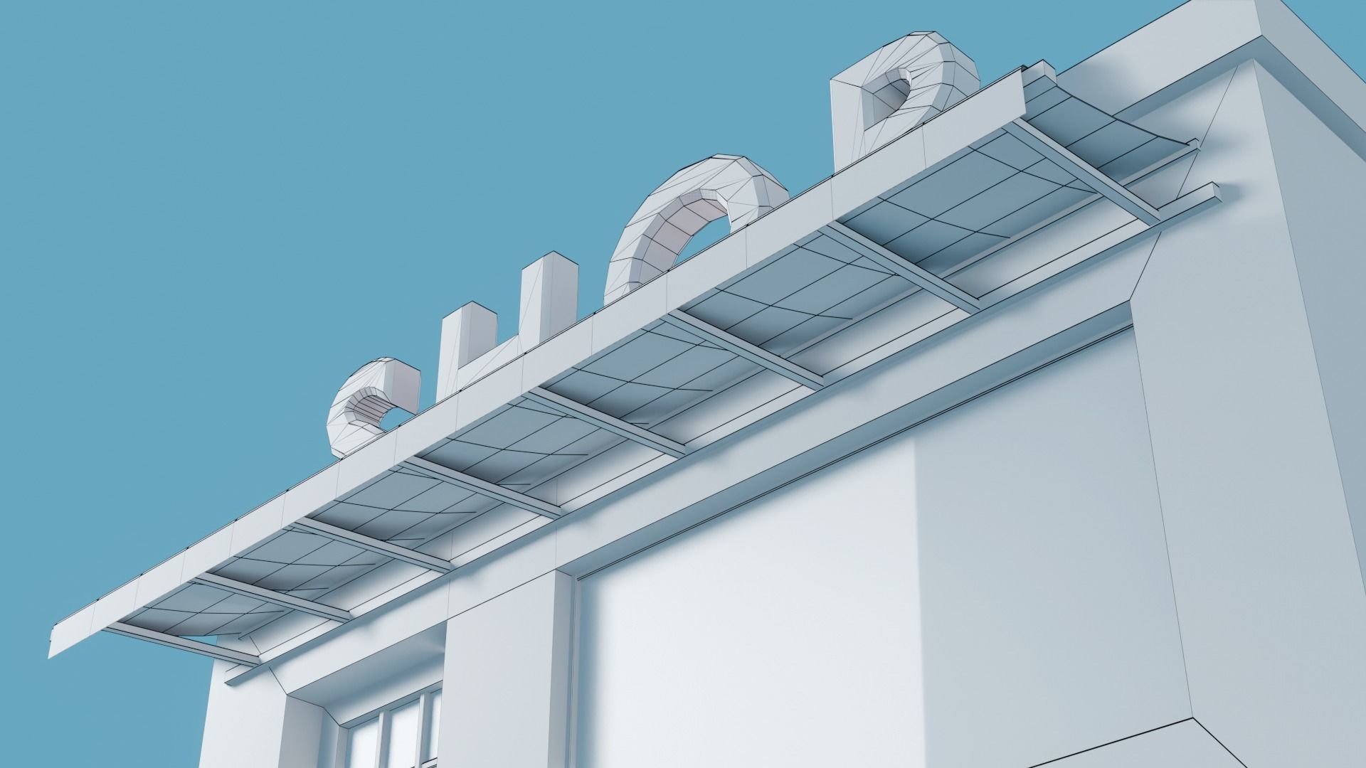 Shop Low Poly Low-poly 3D model_14