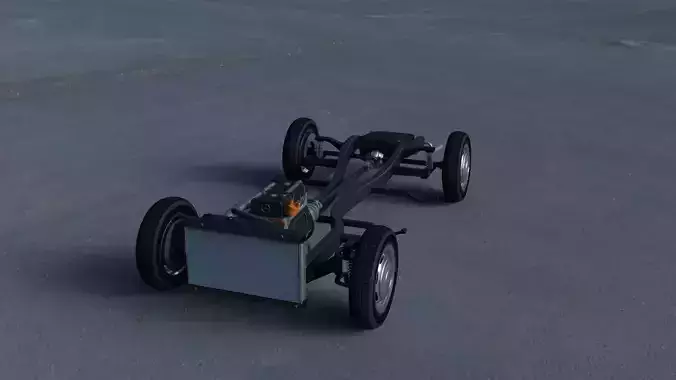 Mercedes Benz 190SL Full Chassis