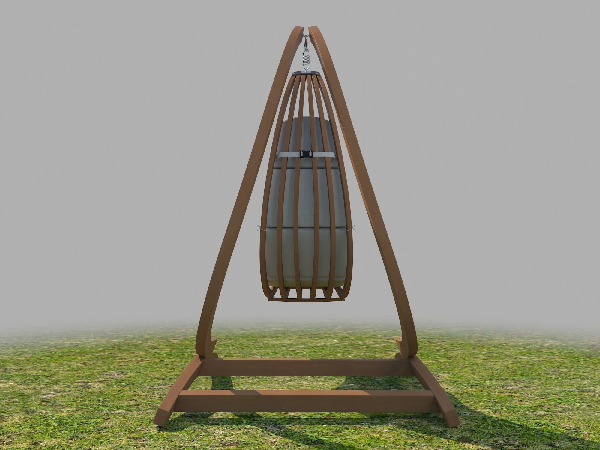 Hammock Optimist Hanging Stand By Jagram Style 3D model_4