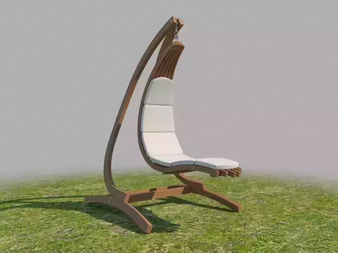 Hammock Optimist Hanging Stand By Jagram Style 3D model