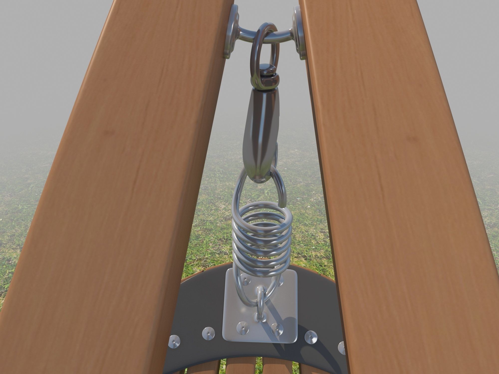 Hammock Optimist Hanging Stand By Jagram Style 3D model_9