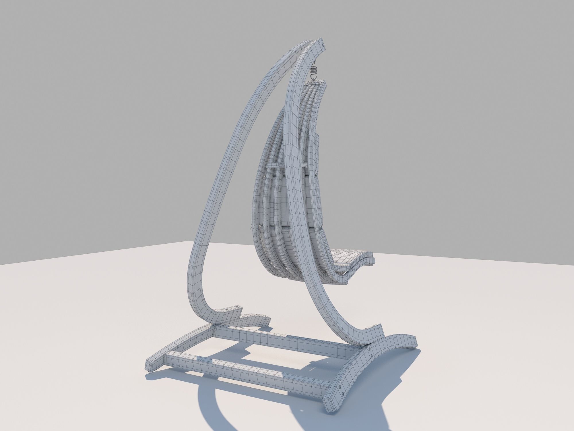 Hammock Optimist Hanging Stand By Jagram Style 3D model_13