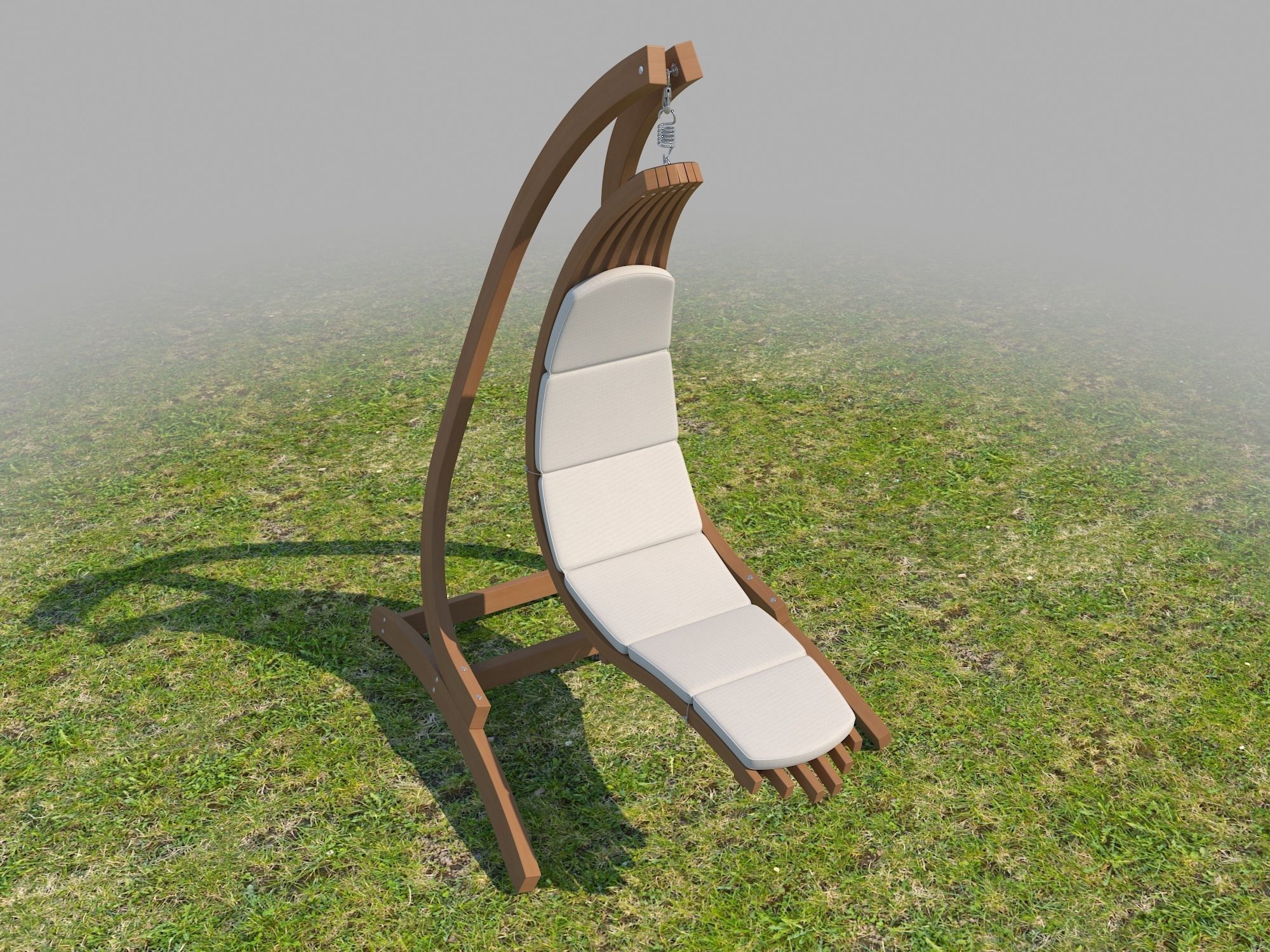 Hammock Optimist Hanging Stand By Jagram Style 3D model_1