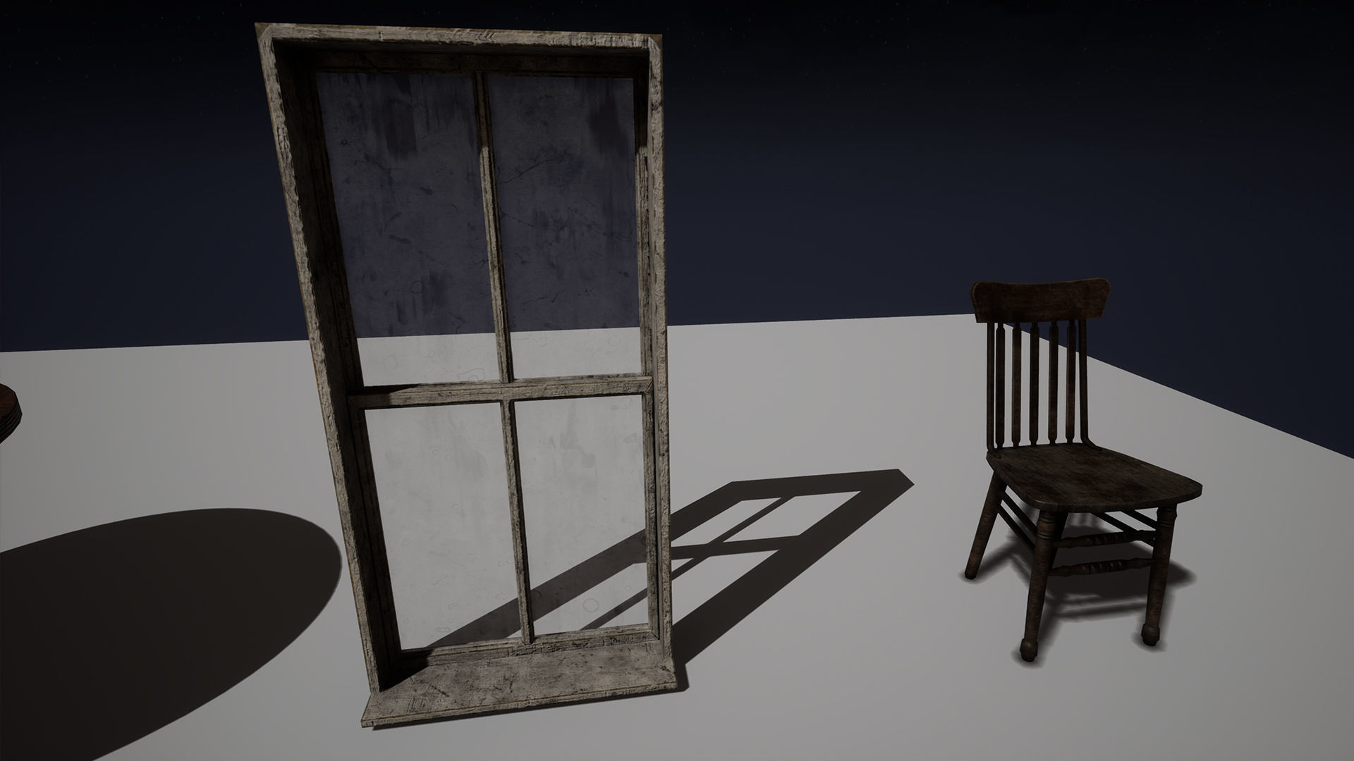 Horror Dining Room - UE4 and UE5 Asset Pack Low-poly 3D model_10