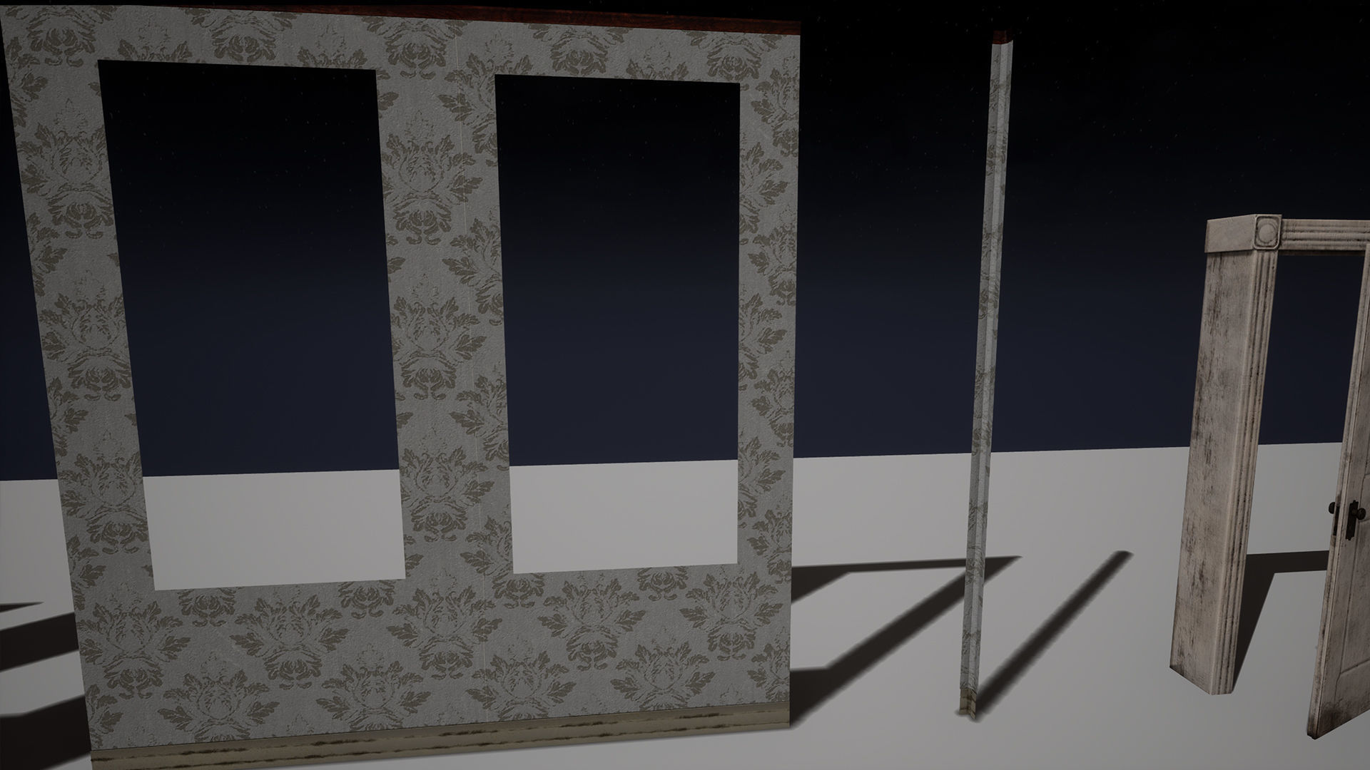 Horror Dining Room - UE4 and UE5 Asset Pack Low-poly 3D model_23