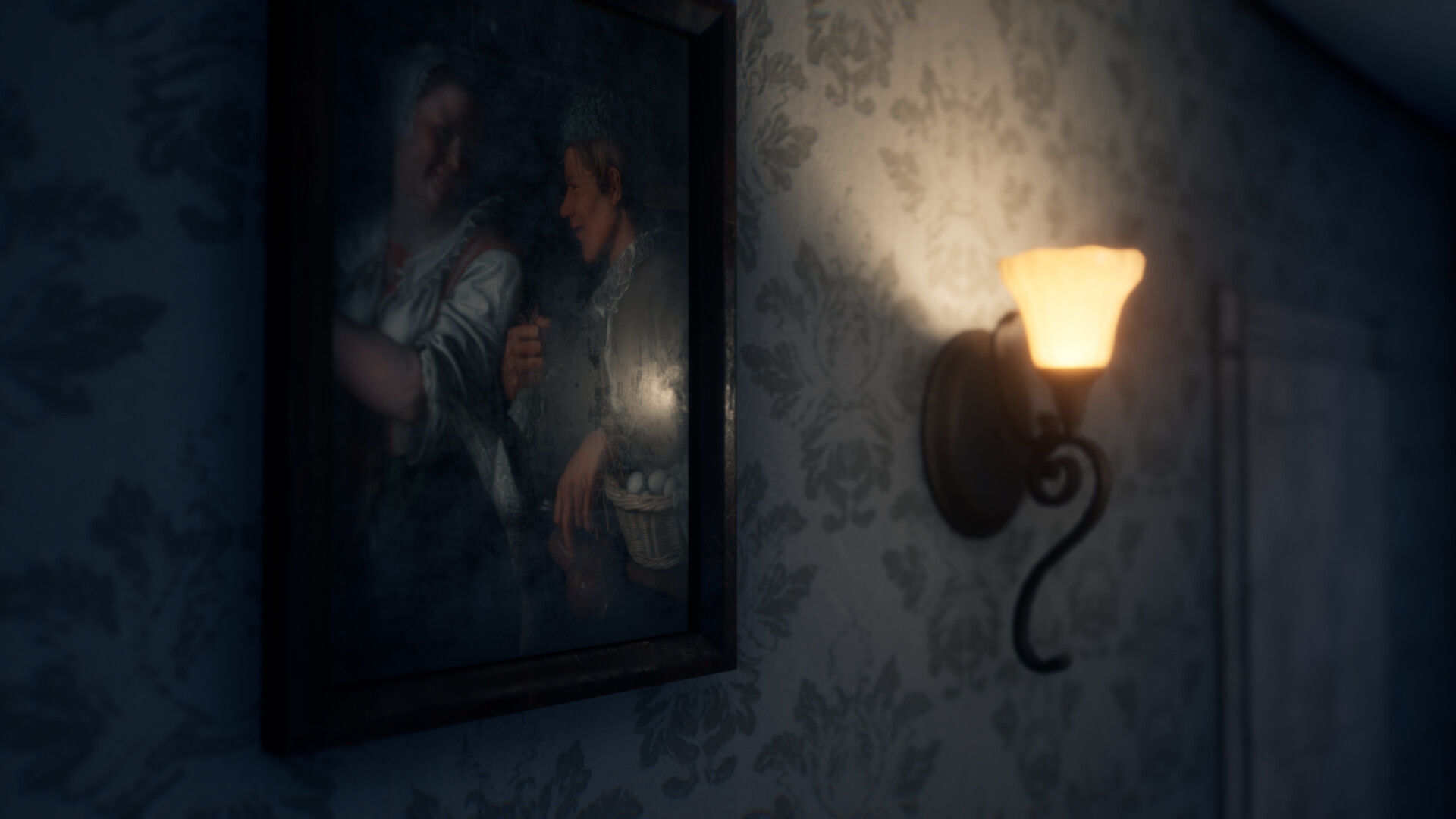 Horror Dining Room - UE4 and UE5 Asset Pack Low-poly 3D model_5