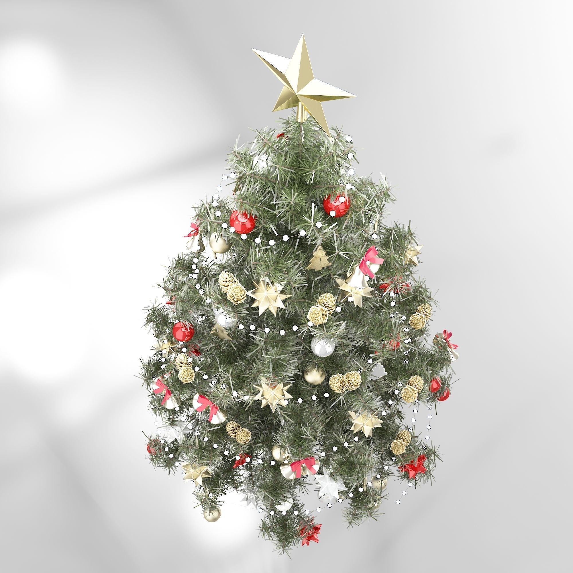 christmas tree 3D model_3