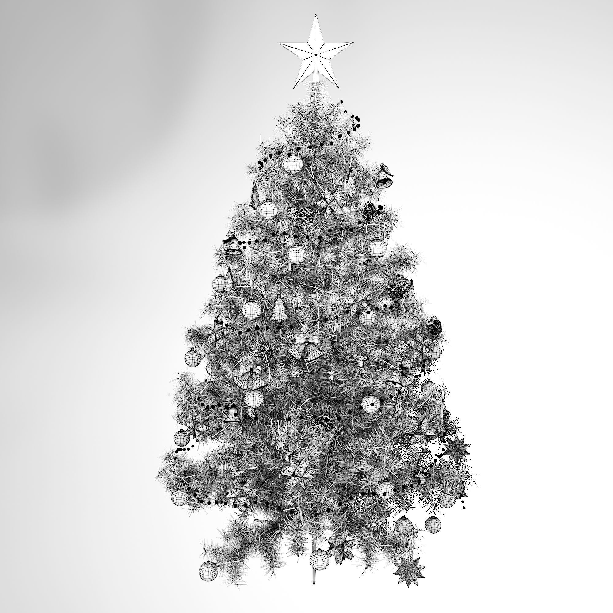 christmas tree 3D model_6