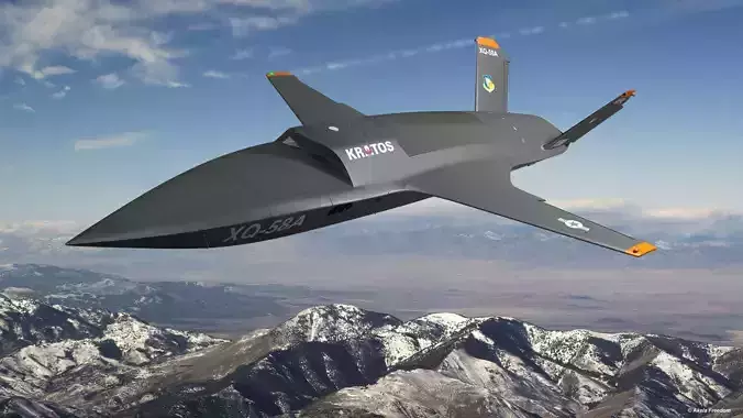 XQ-58 Valkyrie 3D model