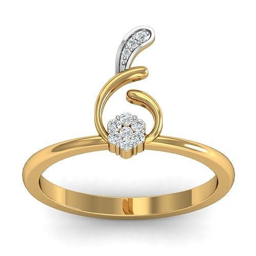 Eva Fashion Ring 3D print model