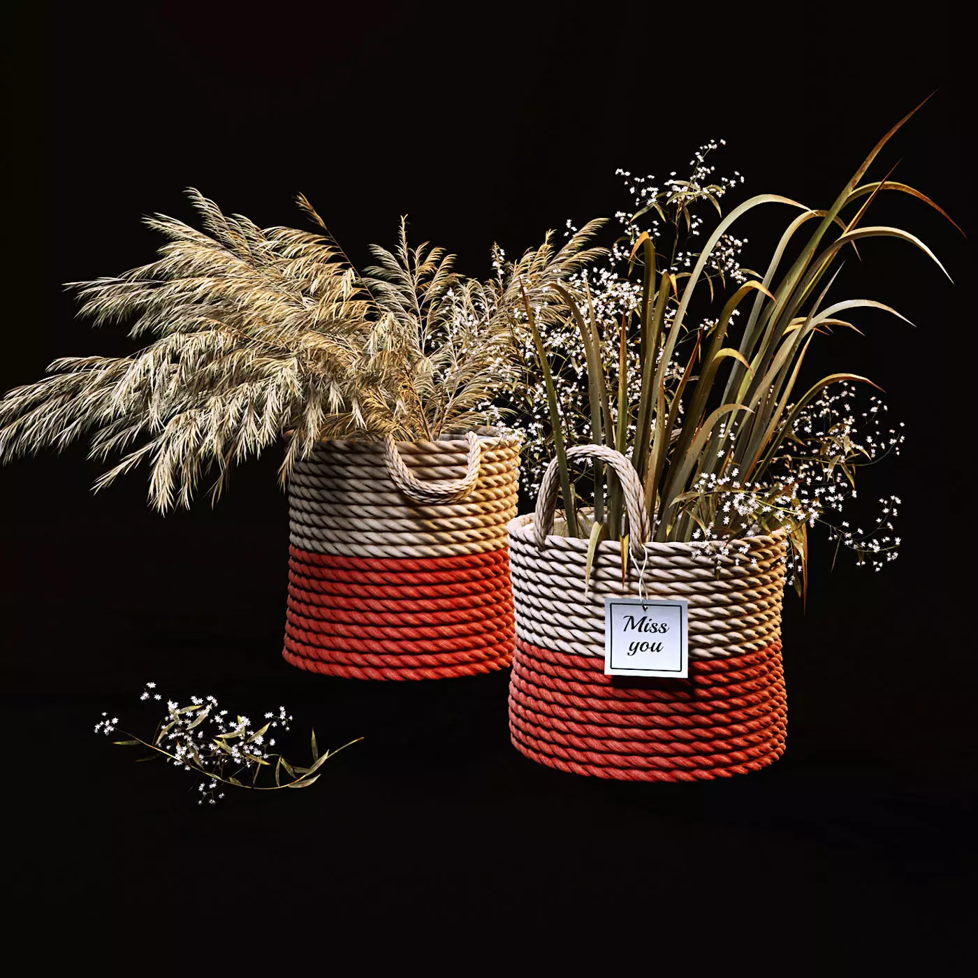 Field plants set 3D model_0