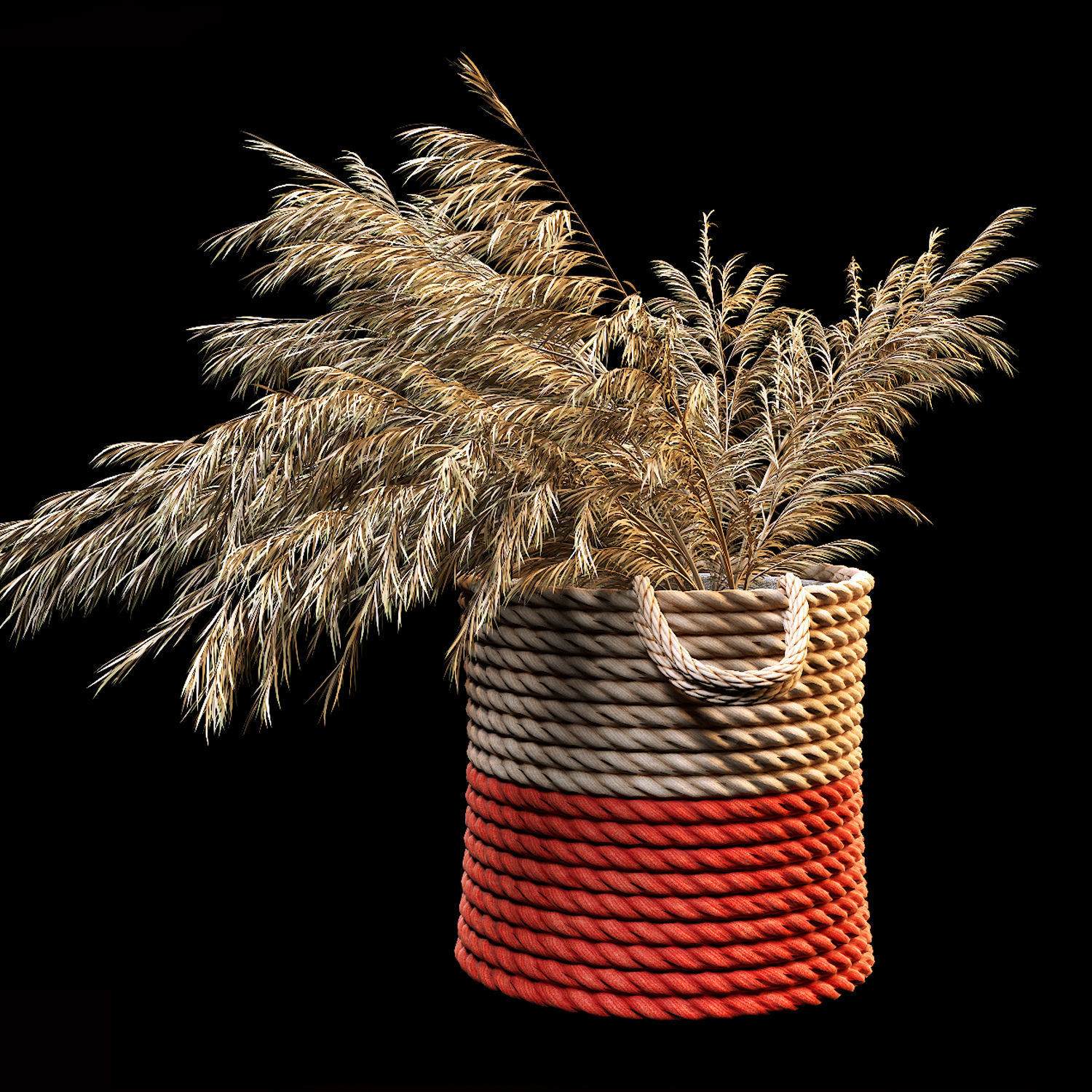 Field plants set 3D model_5