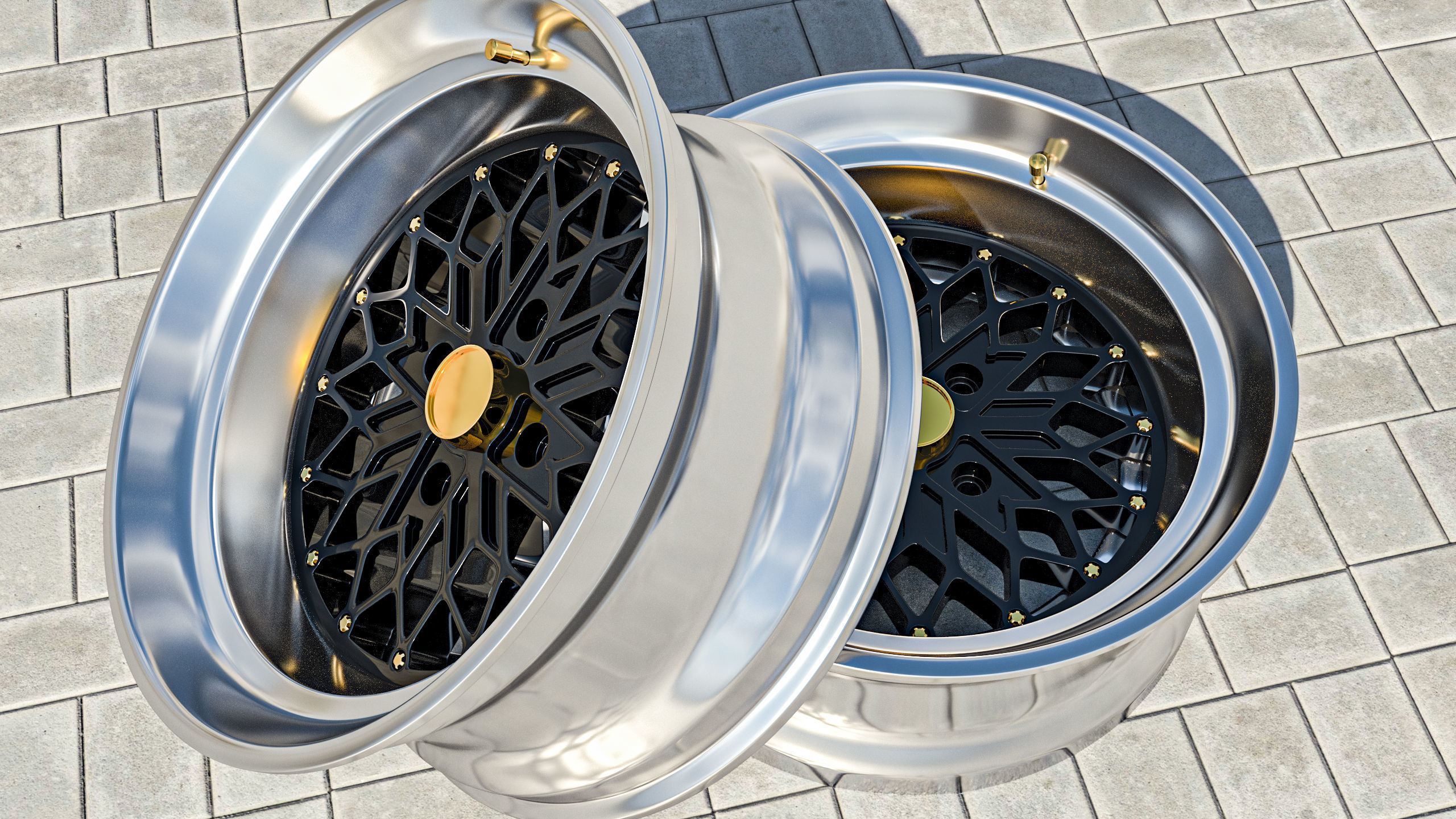 car drive  3D model_1