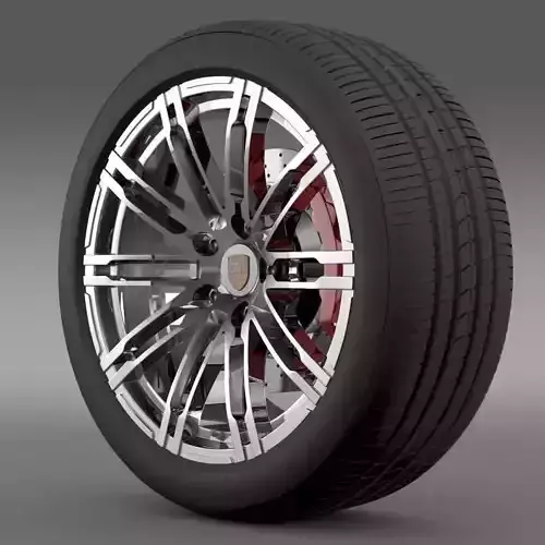 Porsche 911 Turbo 2013 wheel