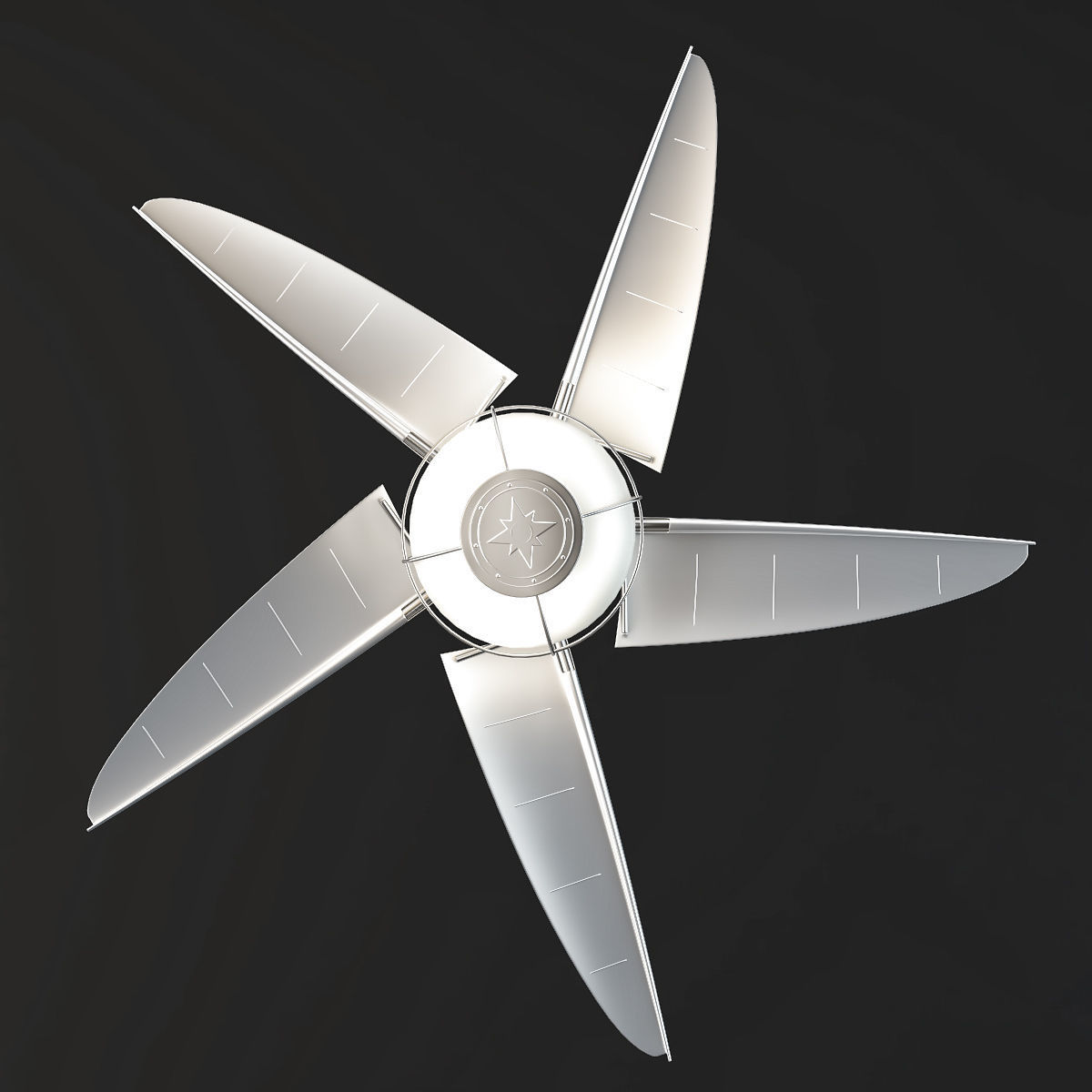 Minka Aire Magellan Ceiling Fan 3D model_1