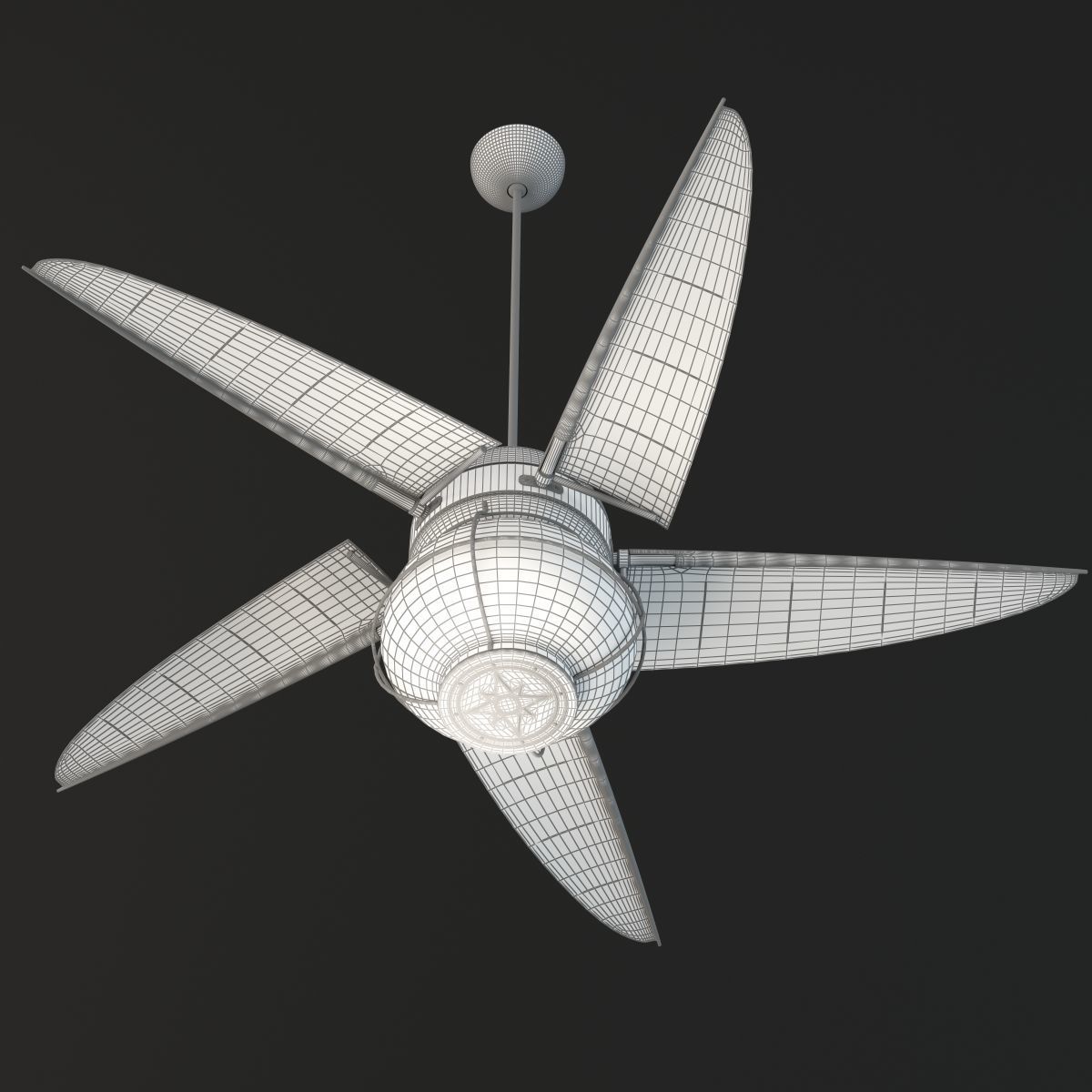 Minka Aire Magellan Ceiling Fan 3D model_3