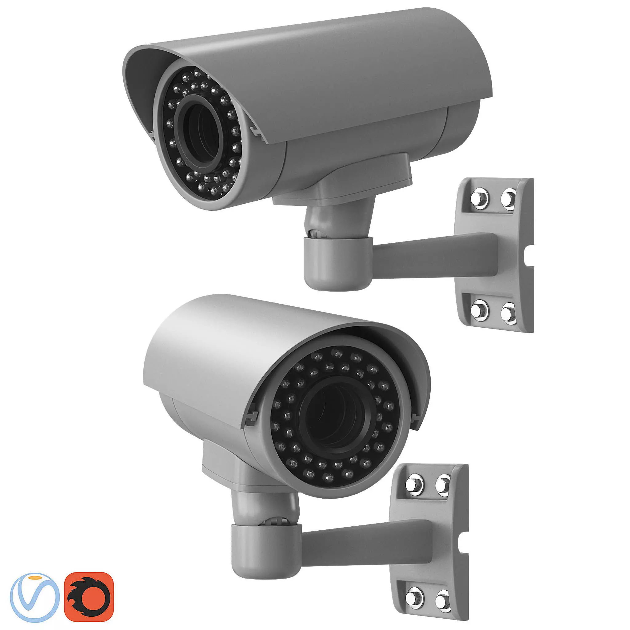 cctv camera 3D model