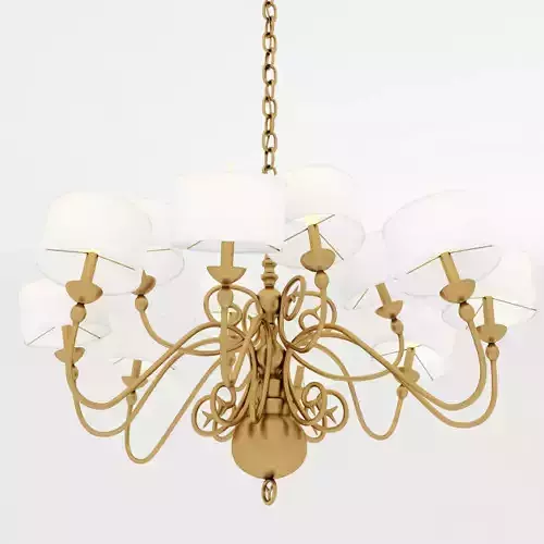 Pieter Adam Melting Amsterdam chandelier
