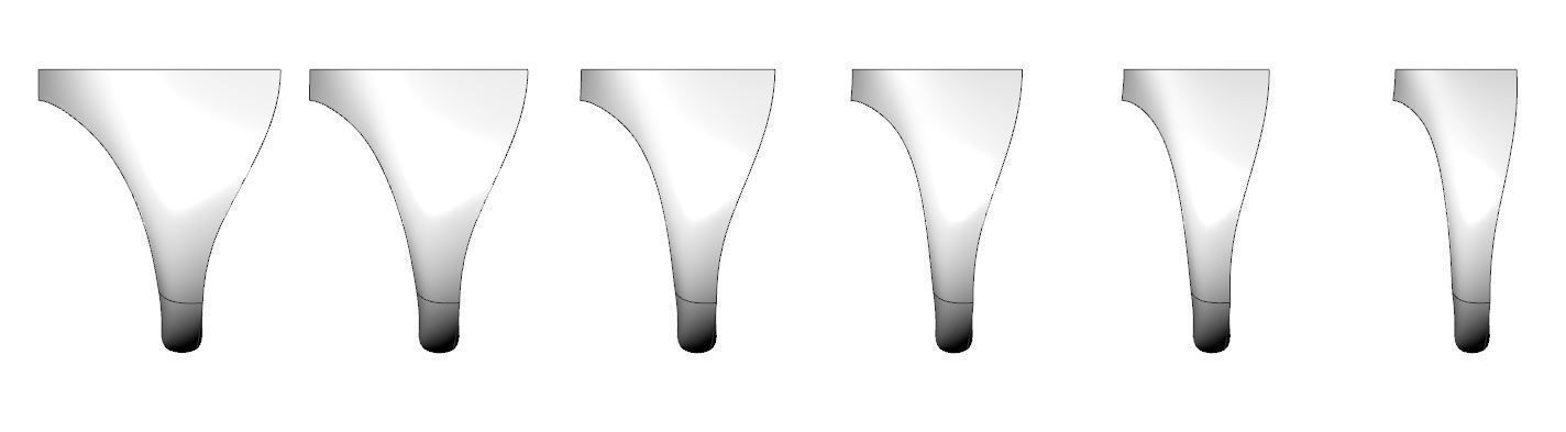 Signet rings set HERALDIC SHIELD top 3D print model_14