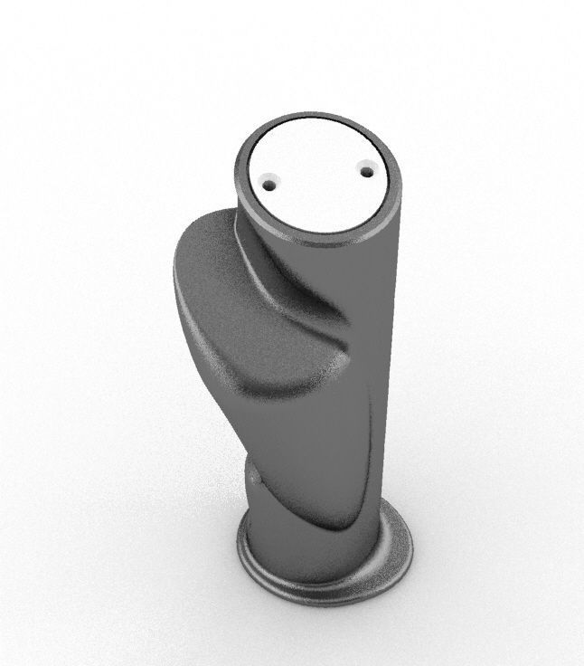 Stick grip pro aircraft 3D print model_4