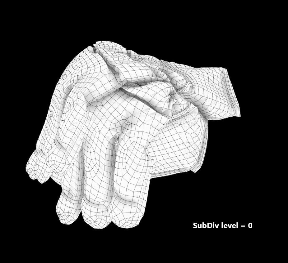 Garden Boots and Gloves 3D model_7