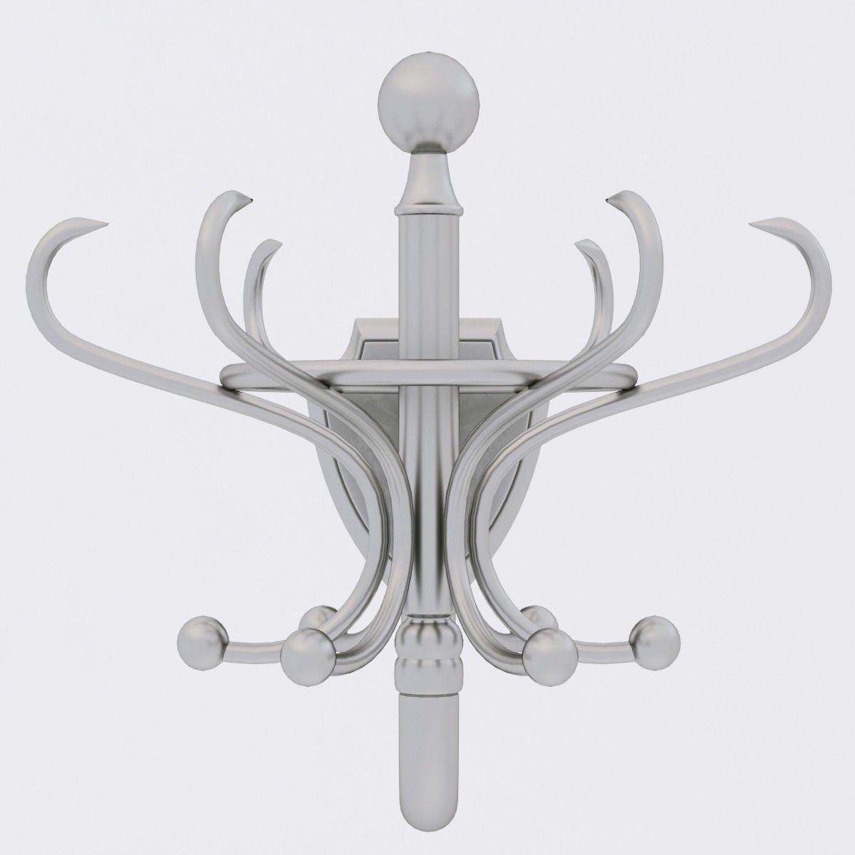 steel hanger 3D model_6