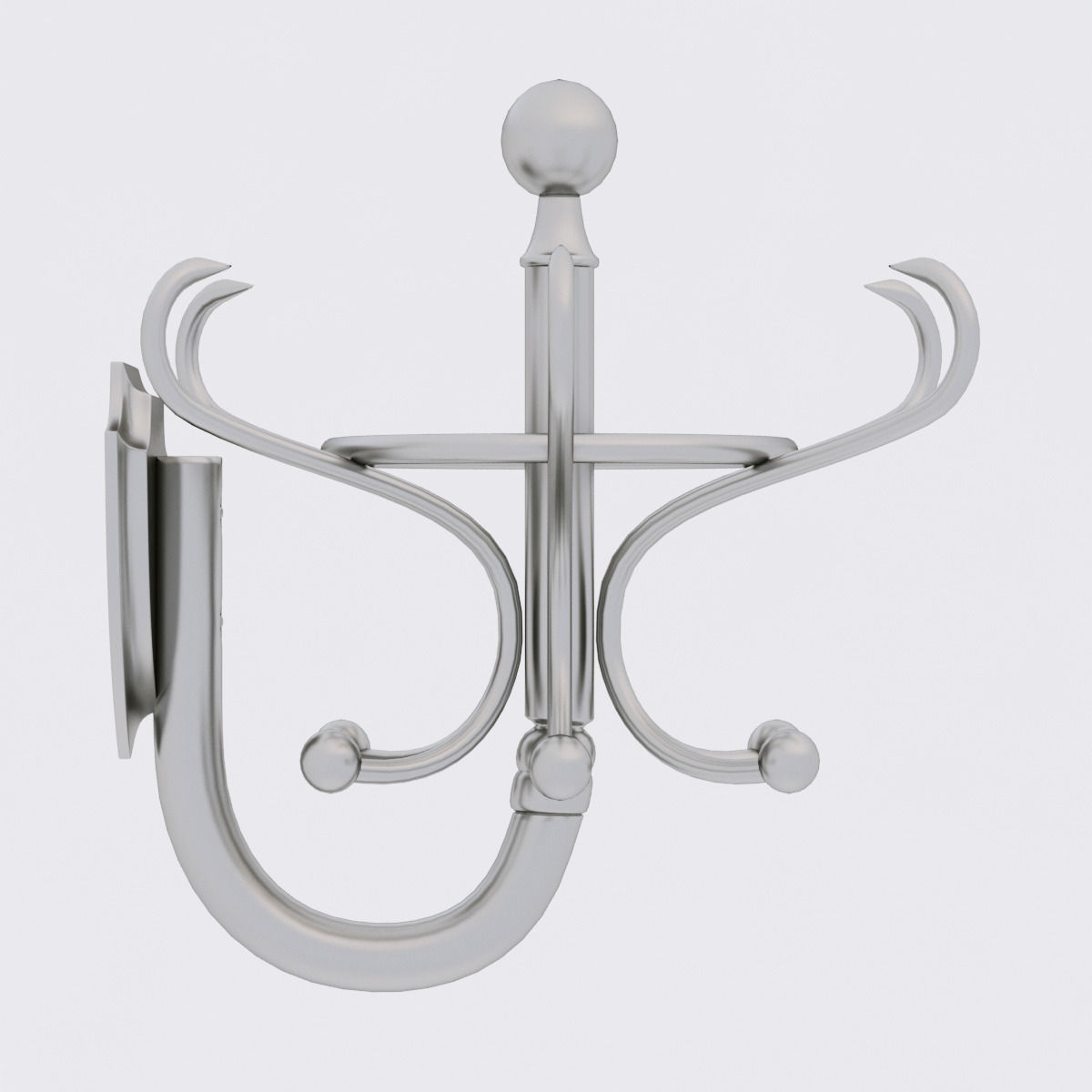 steel hanger 3D model_1