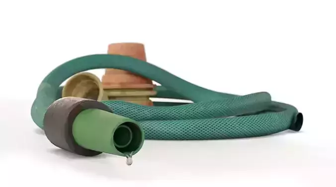 Garden Hose Low-poly 3D model