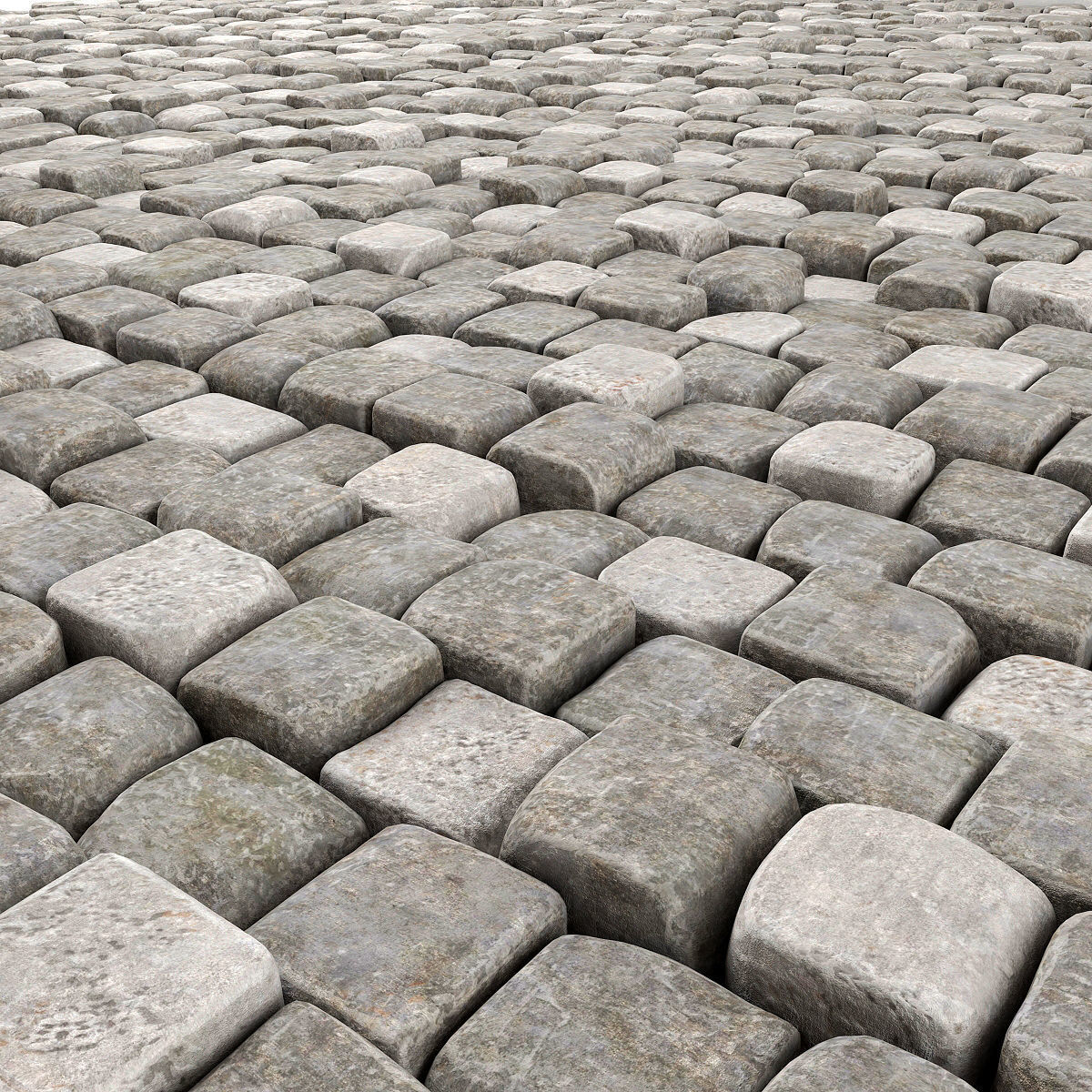 Paving old 3D model_2