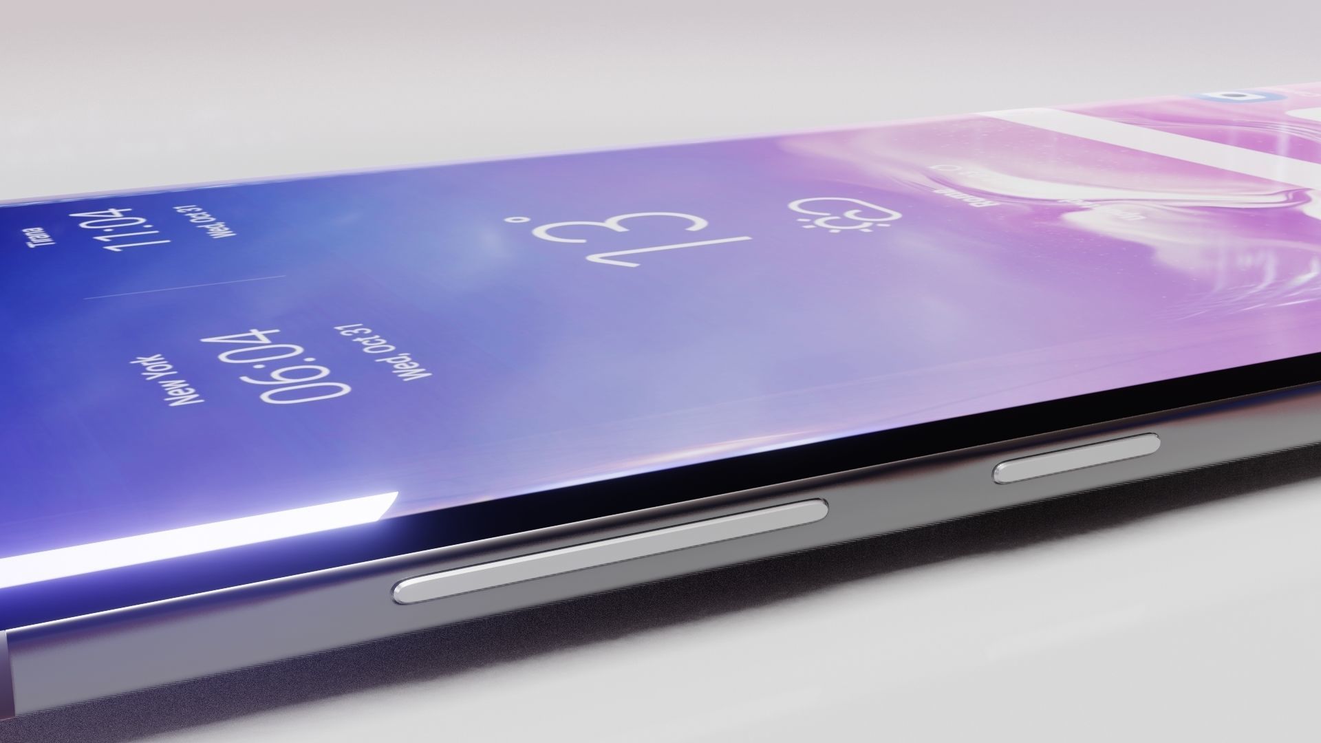 smart phone cell smartphone Low-poly 3D model_9