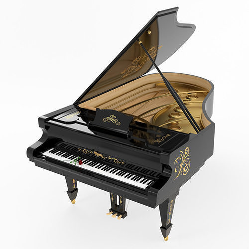 Piano Classic 3D model