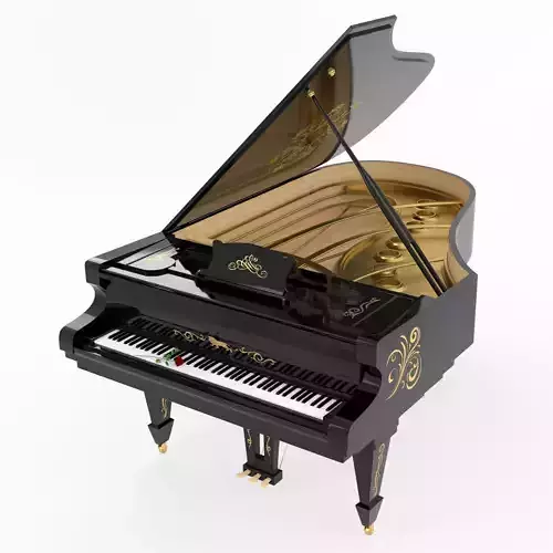 Piano Classic 3D model
