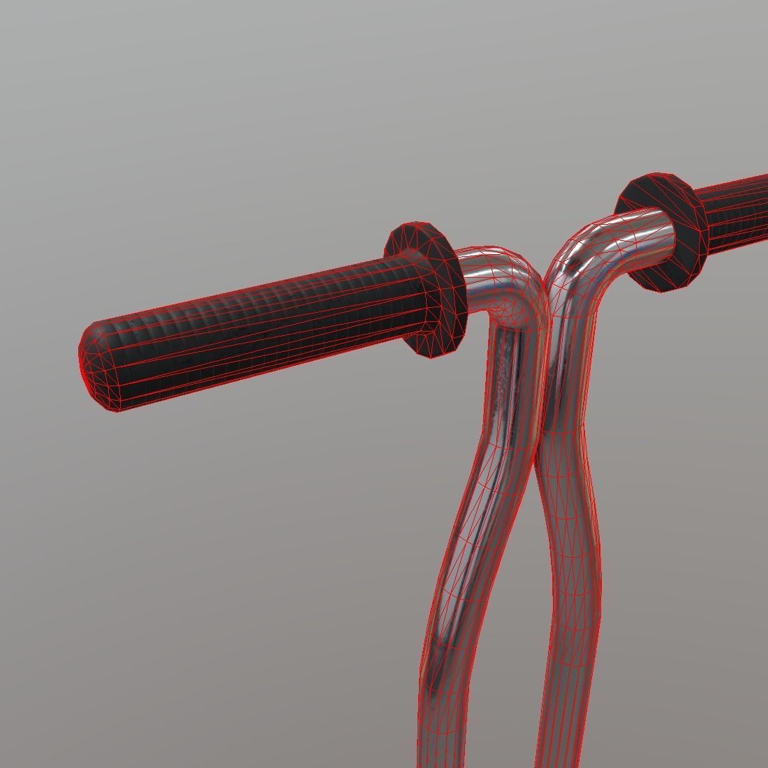 Pogo Stick Low-poly 3D model_5