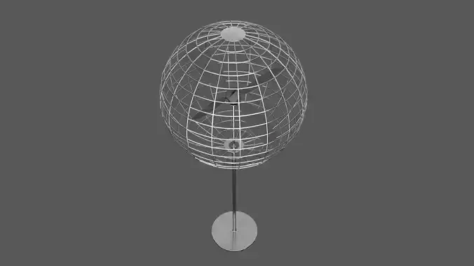 Spherical Fan Rig by Chijioke Okereke 3D model
